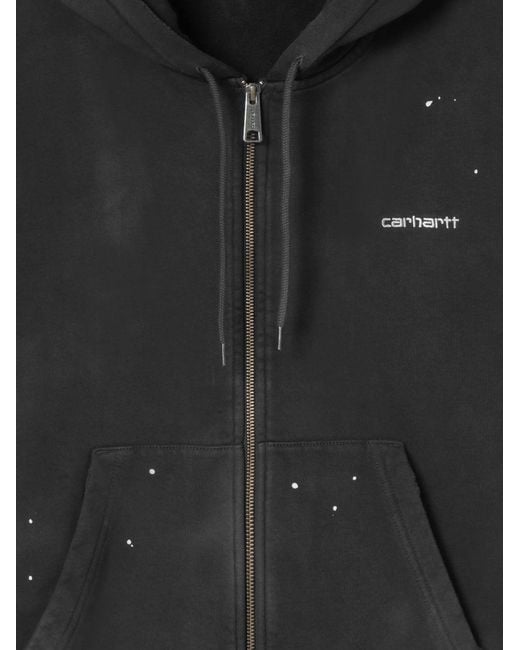 Carhartt Black Hooded Painter Sweatshirt for men