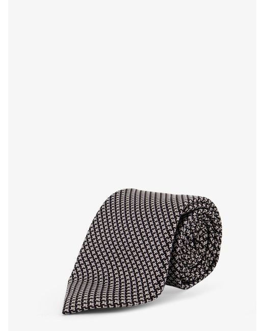 Tom Ford Gray Silk Tie for men
