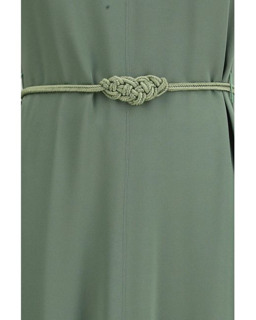 Forte_forte Green Forte_Forte Long Kaftan Dress