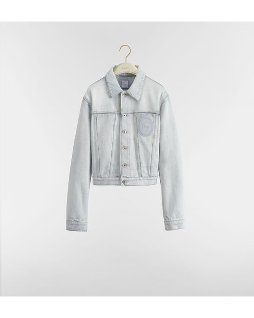 Dior White Médaillon" Denim Jacket