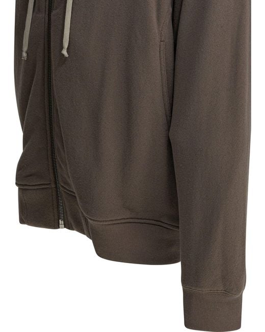 Rick Owens Brown Cotton Sweatshirt for men