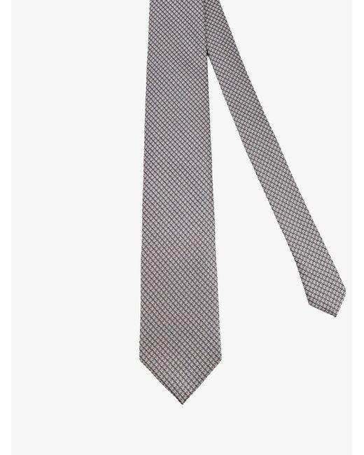 Tom Ford Gray Silk Tie for men