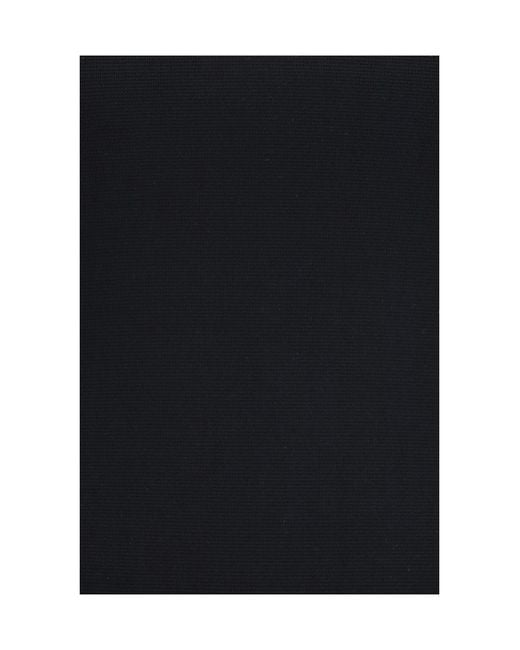 Totême Black Halter-Neck Knit Dress