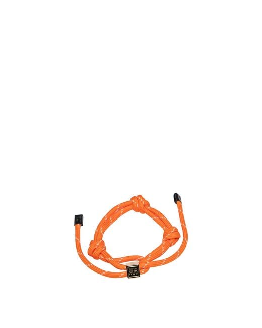 Miu Miu Orange Rope Bracelet