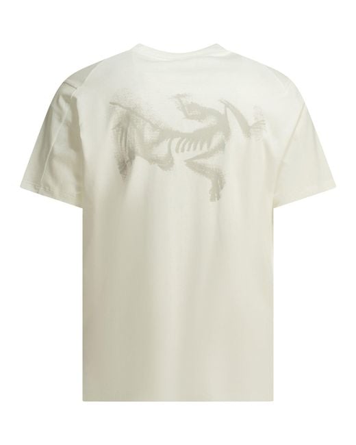 Arc'teryx White Kragg Sl Crewneck T-Shirt for men
