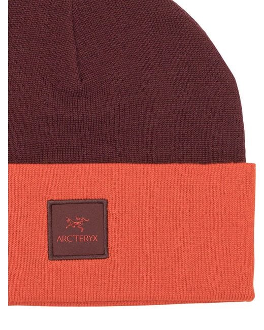 Arc'teryx Red "Block Toque" Beanie