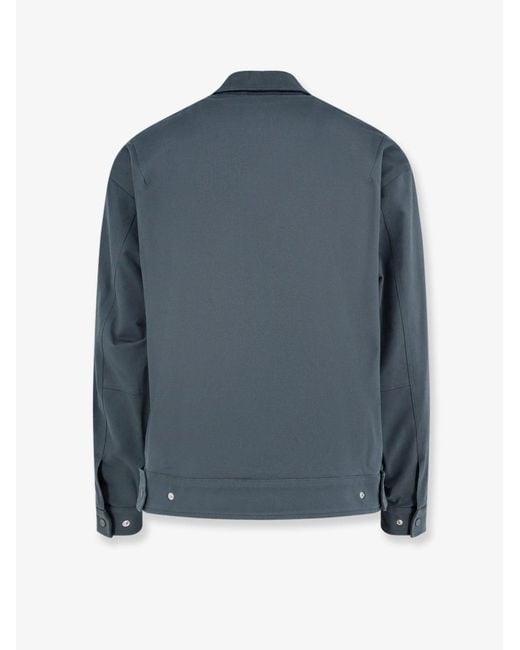Laminar Blue Cotton Jacket for men