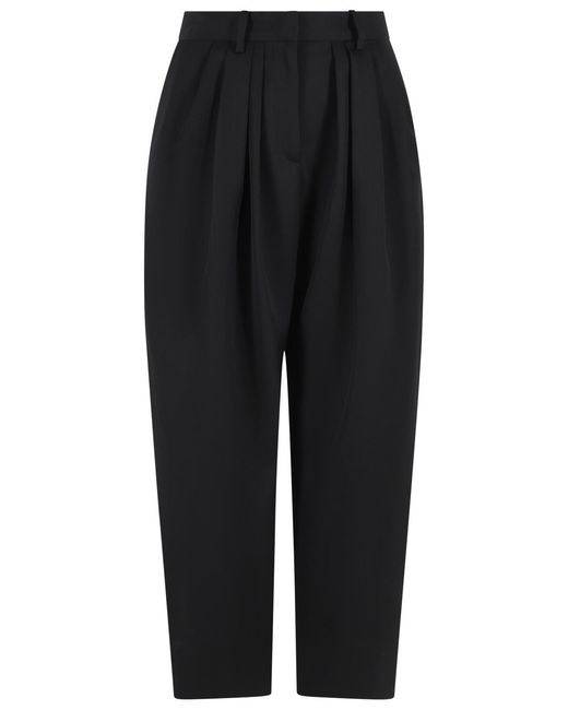 Isabel Marant Black 'Janice' Wool Pants