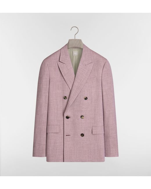 Dior Purple Iviera Double Breasted Blazer for men