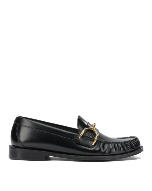 McQueen Black Loafers for men