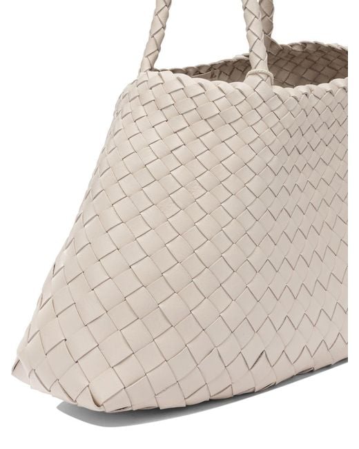 Dragon Diffusion Natural Santa Croce Handbags White