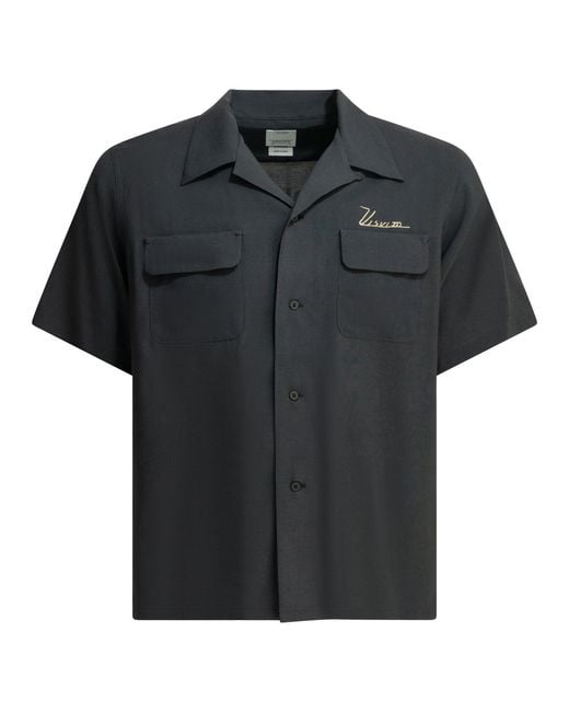 Visvim Black Judd Rayon Casual Shirt