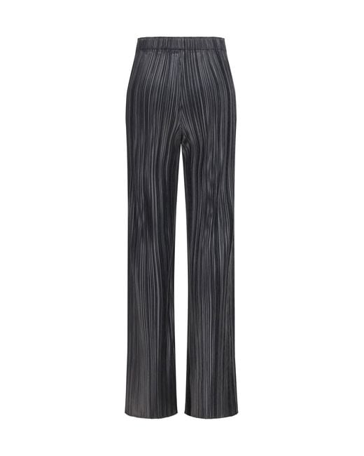 Phoebe Philo Gray Pleated Pants Razor