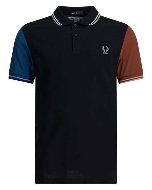 Comme des Garçons Black Comme Des Garçons X Fred Perry Polo Shirts for men