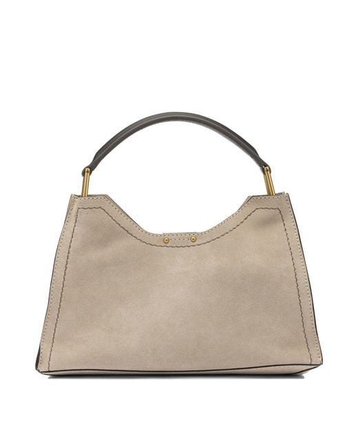 Gianni Chiarini Natural "Aurora" Large Shoulder Bag