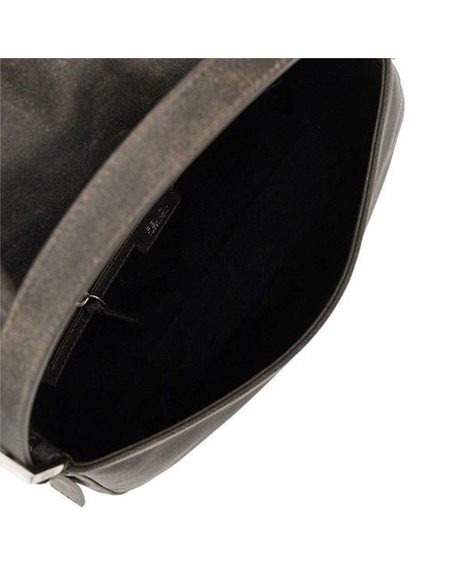 Fendi Black 'Baguette 26424' Bag