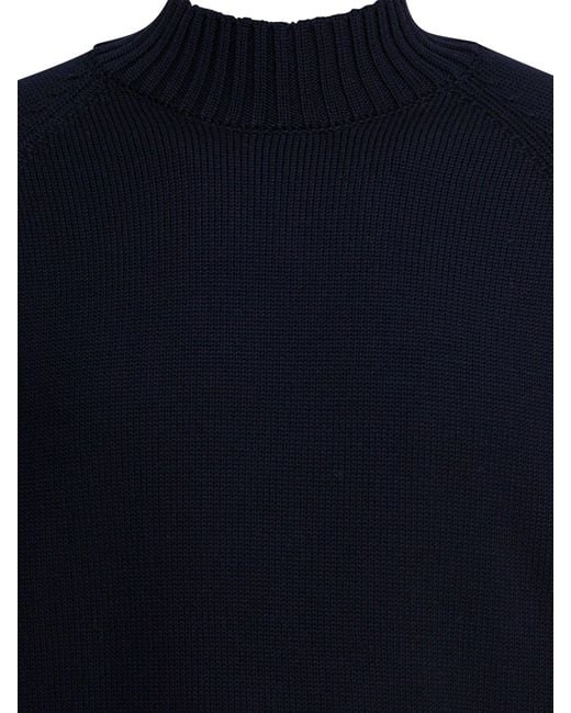 Zanone Blue Knitwear for men