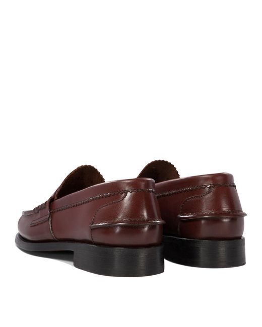 Saxone Of Scotland Brown Arran Loafers & Slippers for men