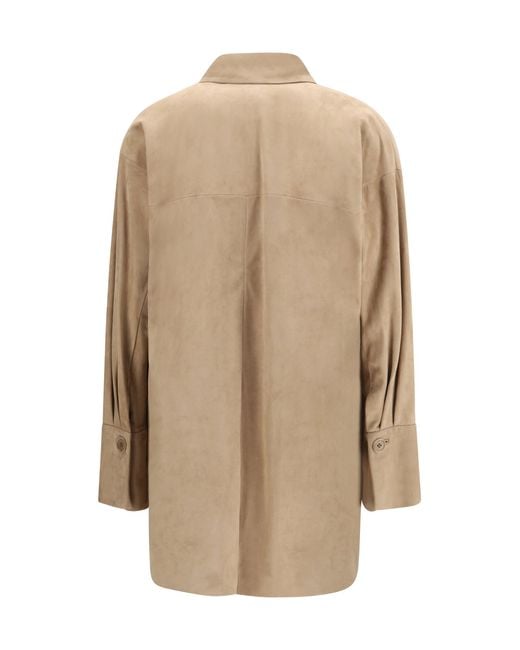 Salvatore Santoro Natural Shirt Suede