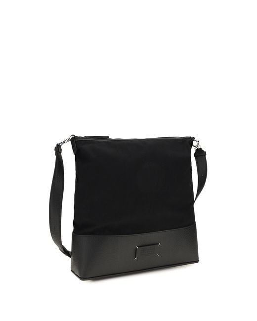 Margiela Black Medium 5Ac Hobo Shoulder Bag for men