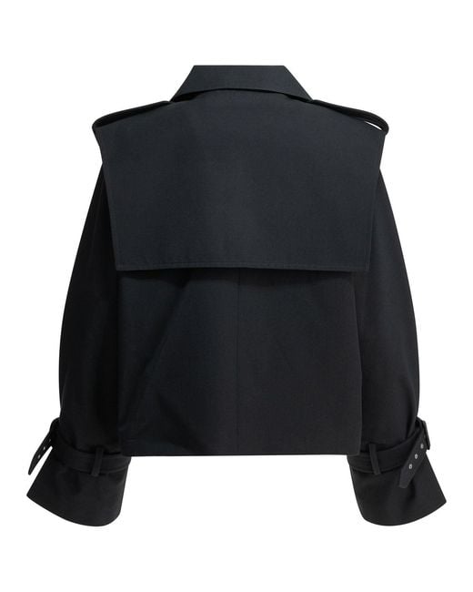 Céline Black Wool Cotton Jacket