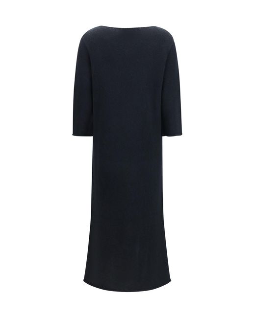 The Row Black Oreste Long Dress