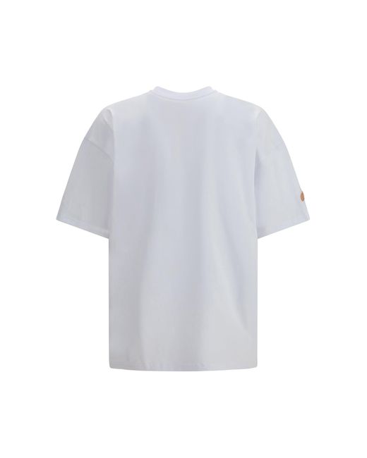 PDF CHANNEL Blue Cotton T-Shirt With Print for men