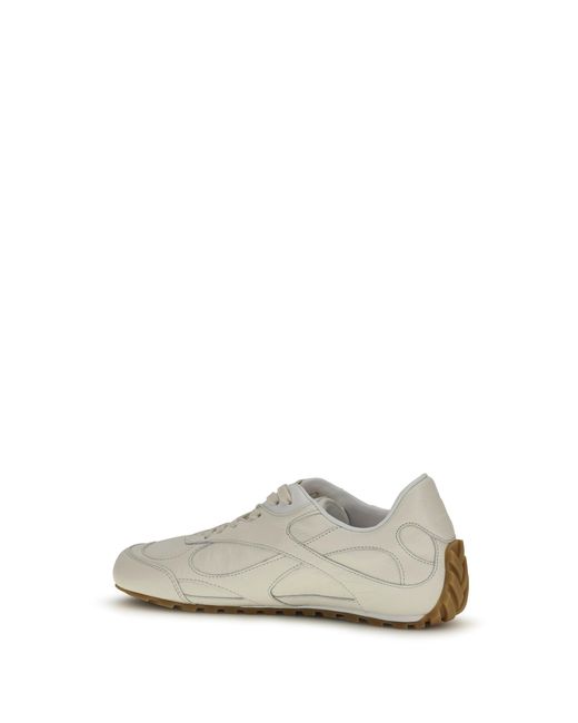 Bottega Veneta White Orbit Flash Sneakers