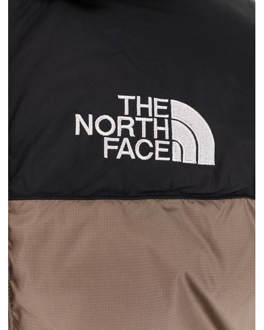 The North Face Brown Himalayan Nylon Down Jacket for men