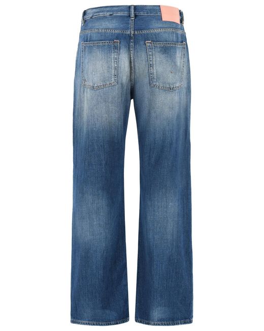 Acne Blue '2021' Denim Jeans for men