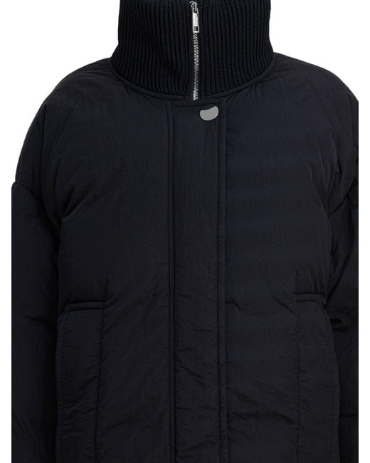 Max Mara Blue Long Anti-Drip Down Jacket Jackets And Coats