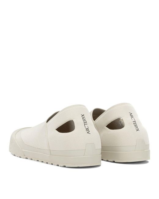Arc'teryx White "Kragg Aura" Low-Top Sneakers for men