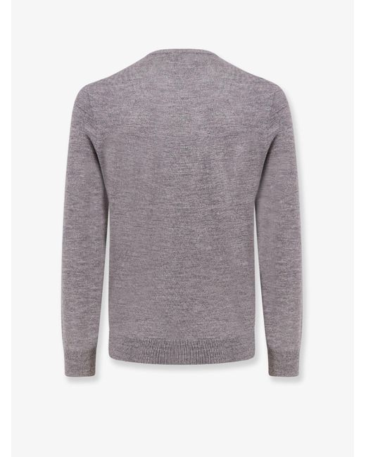 Polo Ralph Lauren Gray Wool Sweater for men