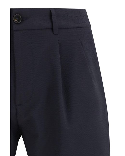 Cruna Blue Shorts Sartorial for men