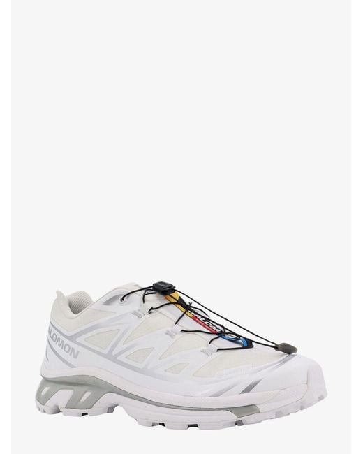 Salomon White Xt-6 Goretex Sneakers for men