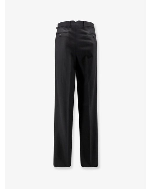 Tom Ford Black Wool Trousers for men