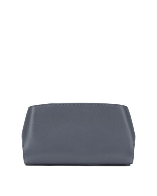 Ferragamo Gray Hug Leather Small Crossbody Bag