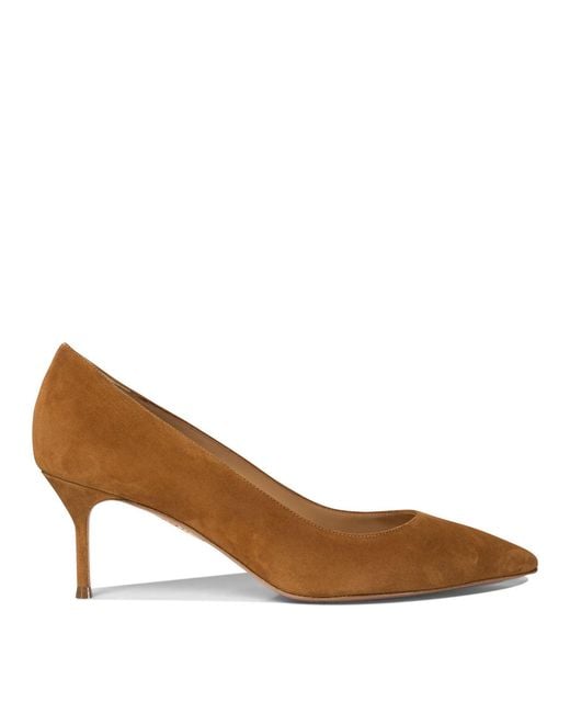 Aquazzura Brown Heels