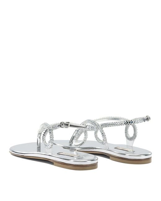 Casadei White Sandals