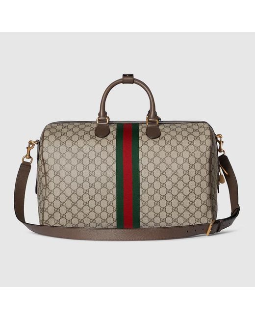 Gucci Metallic Savoy Large Duffle Bag for men