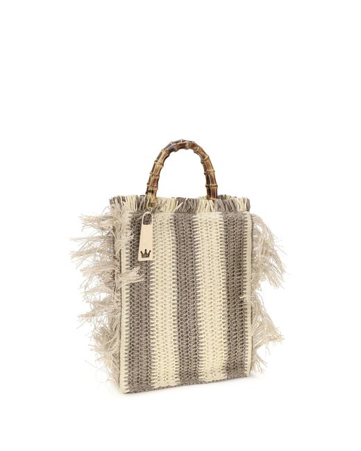 La Milanesa Metallic Lilium Handbag