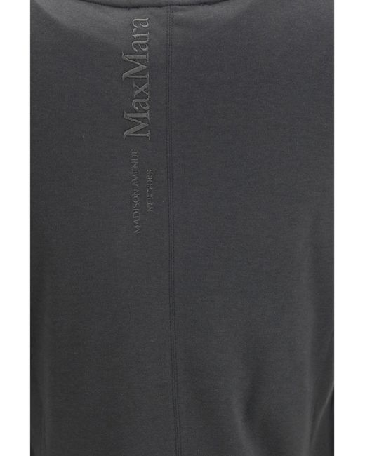 Max Mara Gray 'S Maxmara Fumetto Embroidered Logo T-Shirt