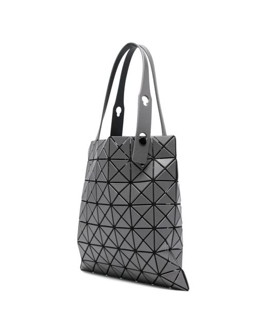 Issey Miyake Gray "Prism Matte" Small Shoulder Bag