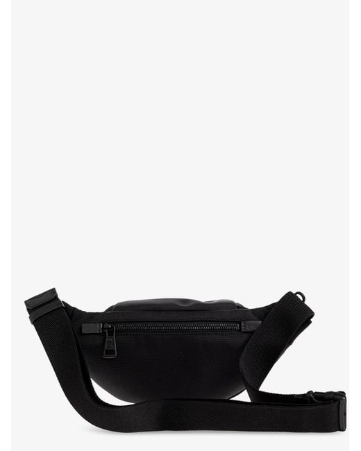 Moncler Black Durance Technical Fabric Belt Bag for men