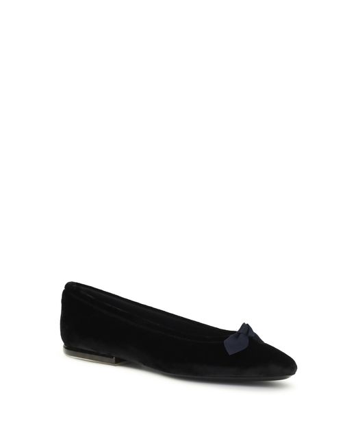 Loro Piana Black Primula Ballerinas