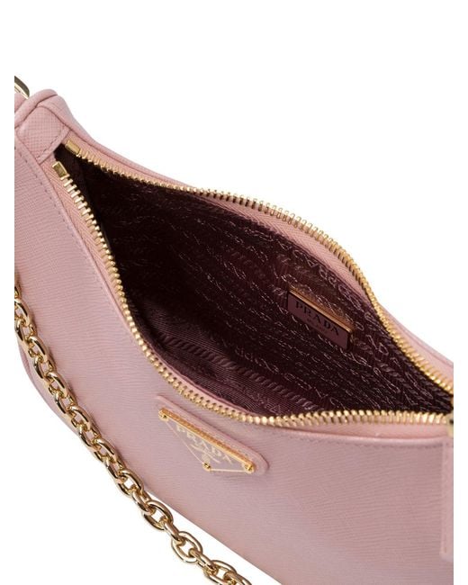 Prada Pink Re-Edition Shoulder Bag
