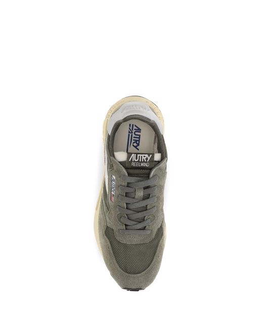 Autry Green Reelwind Low Sneakers/Harbmist for men