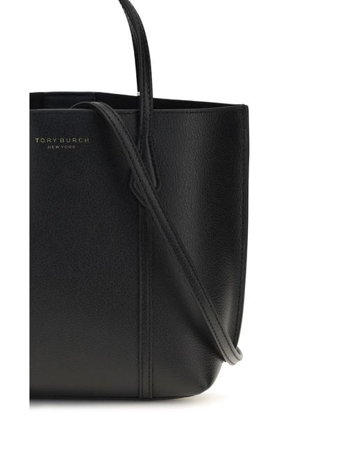 Tory Burch Black Leather Handbag Perry
