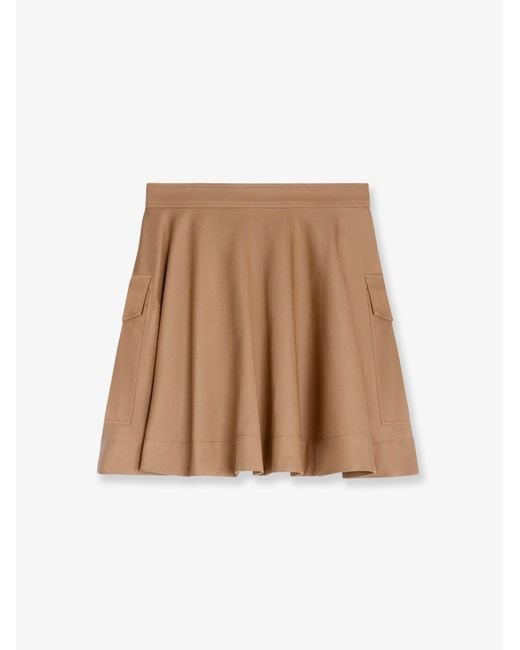 Céline Natural Cotton Skirt