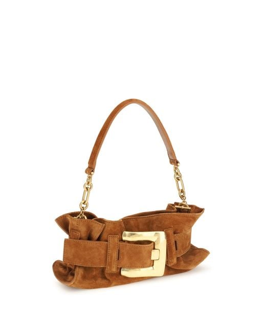 Balmain Brown Anthem Mini Bag
